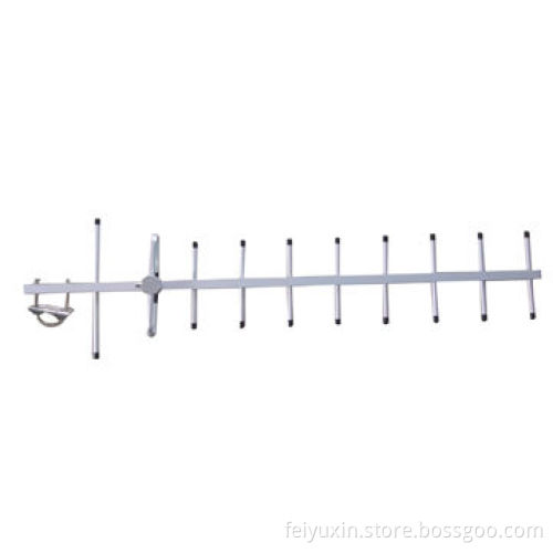 13dBi DVB-T Yagi antenna with embedded F female, 470 to 862MHz frequency